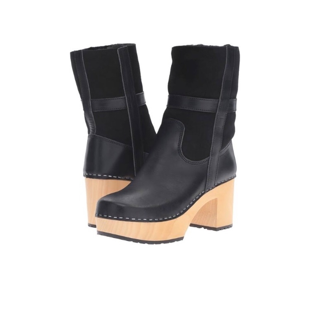 Swedish Hasbeens short hippie boots